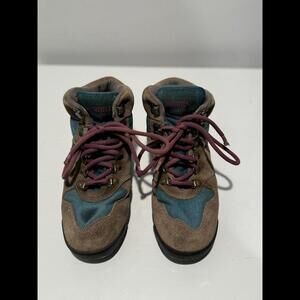 Womens Vintage Merrell Lazer Air Cushion Suede Hiking Boots Size 6.5